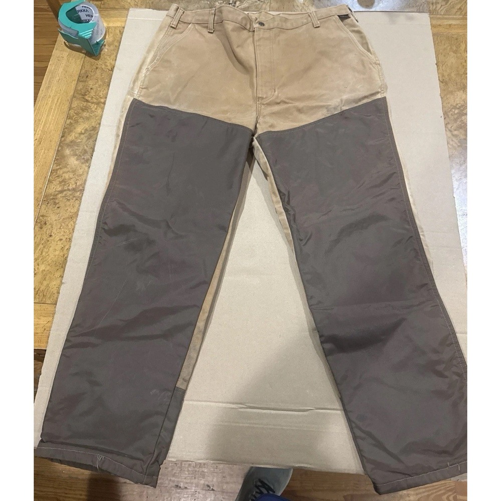 Walls Pants Men 40 X 30 "SHORT" Canvas Briar Brush Guard Field Hunting USA Worn!